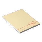 Elegante Moderne Minimalistische Stijlvolle Boog Notitieblok (Schuin)