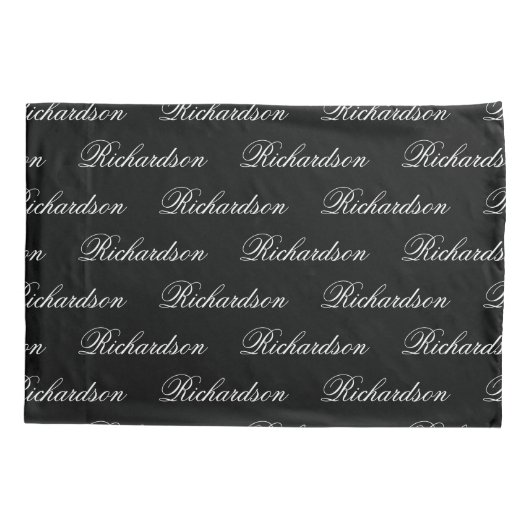 Elegante moderne monogram bruiloft souvenir cadeau kussensloop (Achterkant)