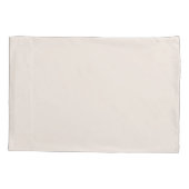 Elegante moderne monogram trouwcadeau geschenk kussensloop (Achterkant)