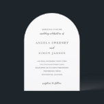Elegante Moderne Neutrale Bruiloft Kaart<br><div class="desc">Dit ontwerp maakt deel uit van een tijdloze bruiloft uitnodigingssuite met delicate typografie en een schone,  minimalistische lay-out. De neutrale,  moderne esthetiek geeft het een verfijnd en gesofisticeerd gevoel,  waardoor het prachtig kan worden gecombineerd met zowel zachte als felle kleuren bruiloftspalettes.</div>