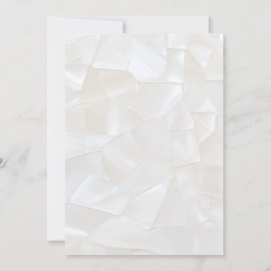 Elegante moderne neutrale bruine bruiloft kaart (Achterkant)