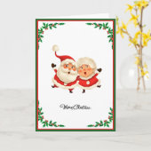 Elegante moderne niet-foto kerstboom gevouwen kaart (Gele Bloem)