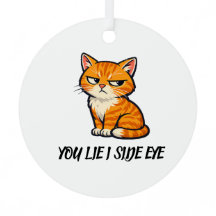 Elegante moderne oranje kat keramische Kerst