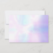 Elegante moderne parel RSVP (Achterkant)