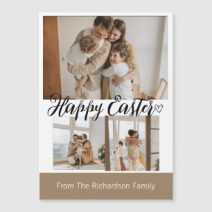 elegante moderne Pasen, familie drie fotocollage