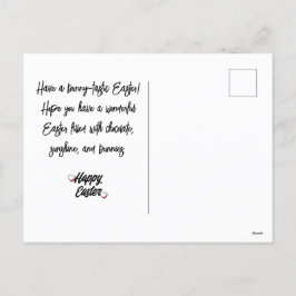 elegante moderne Pasen, familie drie fotocollage Feestdagenkaart