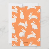 elegante moderne Pasen, familie drie fotocollage Feestdagenkaart (Achterkant)