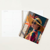 Elegante moderne portret kunstprint planner (Display)