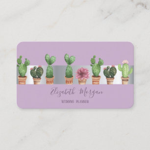 Elegante Moderne Professionele Cactus Visitekaartje