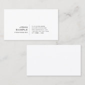 Elegante Moderne Professionele Creatieve Visitekaartje (Voorkant / Achterkant)