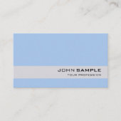 Elegante moderne professionele eenvoudige pastel b visitekaartje (Voorkant)