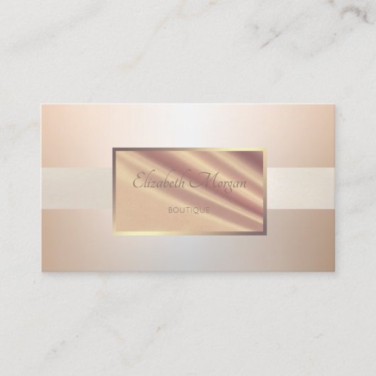 Elegante Moderne Professionele Lijst Visitekaartje (Voorkant)