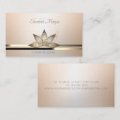 Elegante moderne professionele Luminouse Lotus Bus Visitekaartje (Voorkant / Achterkant)