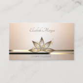 Elegante moderne professionele Luminouse Lotus Bus Visitekaartje (Voorkant)