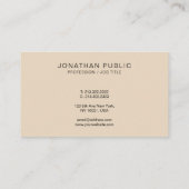  elegante moderne professionele Sjabloon Visitekaartje (Achterkant)