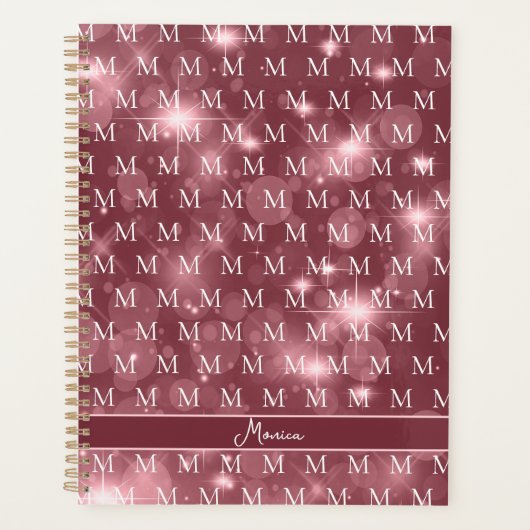Elegante moderne professionele vrouw planner (Voorkant)