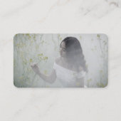 Elegante moderne QR-code foto sociale media pictog Visitekaartje (Voorkant)