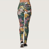 Elegante moderne retro leggings abstract (Achterkant)