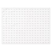 Elegante, moderne roze Afrikaanse kunst, dansende Tafelkleed (Voorkant (Horizontaal))