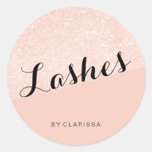 Elegante moderne roze gouden glinsterende blush ro