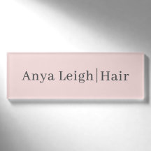 Elegante moderne roze haarstylistcollectie
