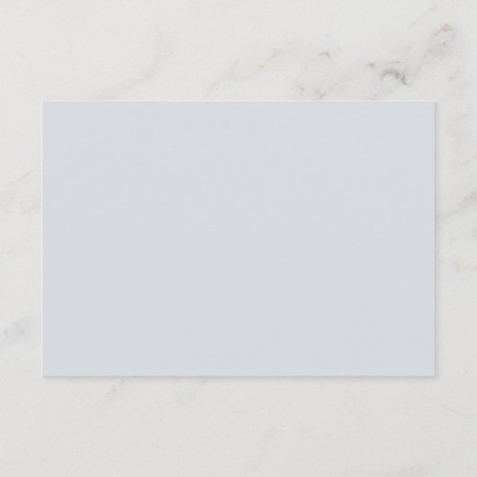 Elegante moderne rustieke wilde bloem bruiloft det informatiekaartje (Achterkant)