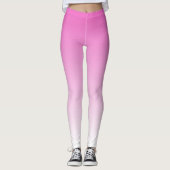 Elegante moderne Schattigee Sjabloon Vrouwen Roze  Leggings (Voorkant)