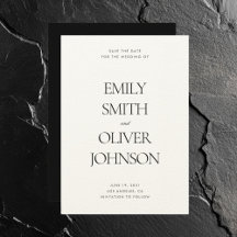 Elegante moderne schone zwart witte bruiloft