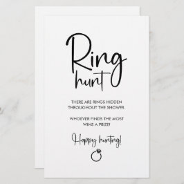 Elegante moderne script | Ringjacht spel Sing
