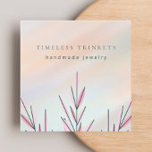 Elegante moderne sieraden ontwerper Boho Vierkante Visitekaartje