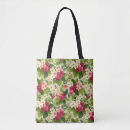 Elegante Moderne Stijlvolle Botanische Wilde Bloem Tote Bag
