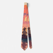 Elegante moderne stijlvolle groomsmen stropdas (Voorkant)