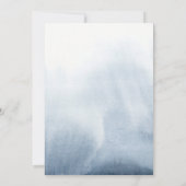 Elegante moderne succulente bloemenbruiloft uitnod kaart (Achterkant)