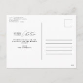 Elegante moderne traditionele rode boog multi foto feestdagenkaart (Achterkant)