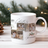 Elegante moderne traditionele rode boog multi foto koffiemok