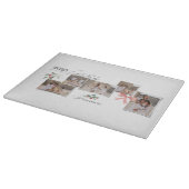 Elegante moderne traditionele rode boog multi foto snijplank (Hoek)