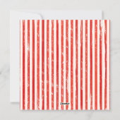 Elegante moderne traditionele rode strik Christmas Feestdagenkaart (Achterkant)