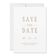 Elegante Moderne Trouwdag Witte Goud