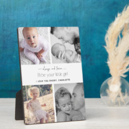 Elegante moderne typografie fotocollage fotoplaat