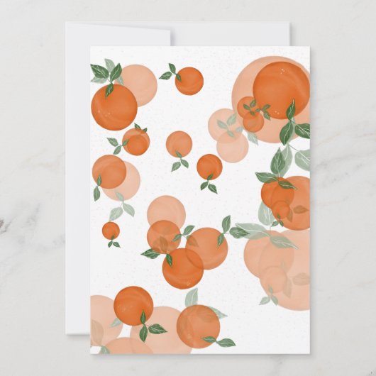 Elegante, moderne uitnodiging voor genderonthullin (Achterkant)