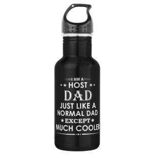 Elegante moderne Vaderdag cadeau gastheer papa Waterfles