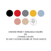 Elegante moderne vette strepen monogram neutraal b tote bag