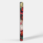 Elegante, moderne vrouw & klaprozen bloemenjurk Case-Mate iPhone case (Achterkant / Rechts)