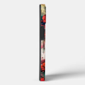 Elegante, moderne vrouw & klaprozen bloemenjurk Case-Mate iPhone case (Achterkant / Rechts)