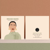 Elegante Moderne Vrouwen Sieraden Oorbellen Houder Vierkante Visitekaartjes