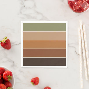 Elegante Moderne Warme Gezellige Herfstkleuren Ges Servet