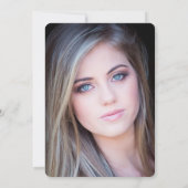 Elegante moderne Waterverf Afstuderen brunch Kaart (Achterkant)