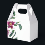 Elegante moderne waterverf donkerroze wilde bloeme bedankdoosjes<br><div class="desc">Elegante moderne waterverf donkerroze wilde bloemen</div>