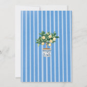 Elegante moderne Waterverf Main squeeze bruidswink Kaart (Achterkant)