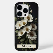 Elegante Moderne Wildbloemen 3D bloem Case-Mate iPhone Case (Achterkant)